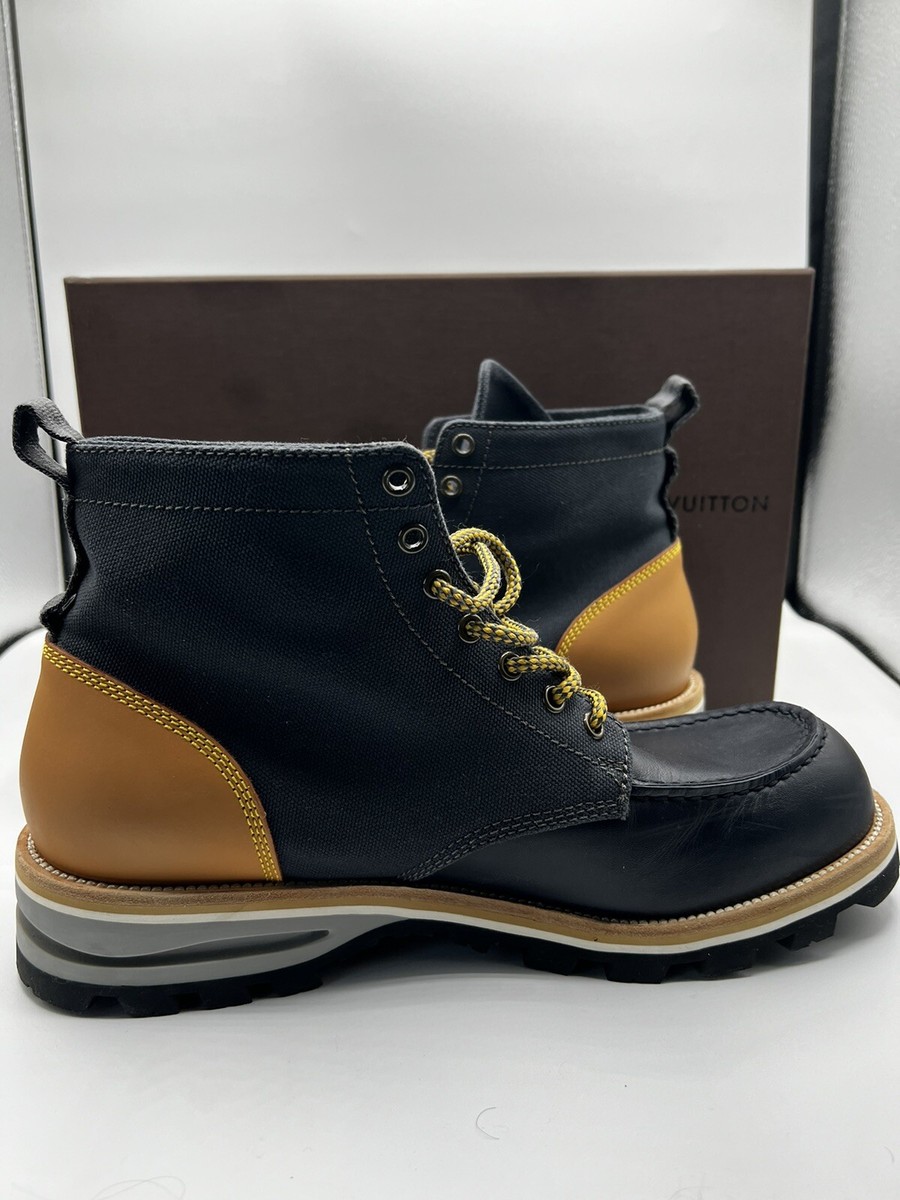 Louis Vuitton  hiking boot size US 10 FREE TARIFF) LOUIS VUITTON hiking ankle Orange Abloh boots  main image 2