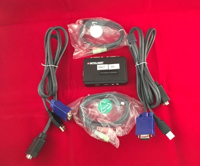 Intellinet Network Solutions 2-Port KVM Switch