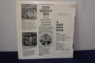 Elvis Presley, A Date with Elvis, 1977 RCA Victor LSP-2011(e) Rock