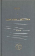 Oeuvres de Claude-Henri de Saint-Simon. Tome II - Claude-Henri de Saint-Simon