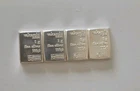 New Listing1g 999 X4 Valcambi Suisse Silver Bars Fine Silver