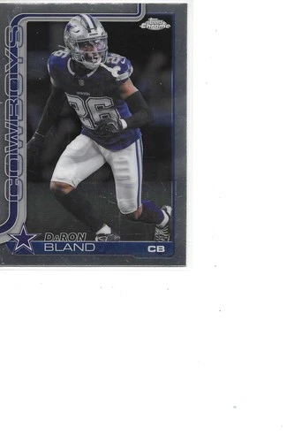 2025 Topps Chrome Daron Bland Dallas Cowboys Football Card #82
