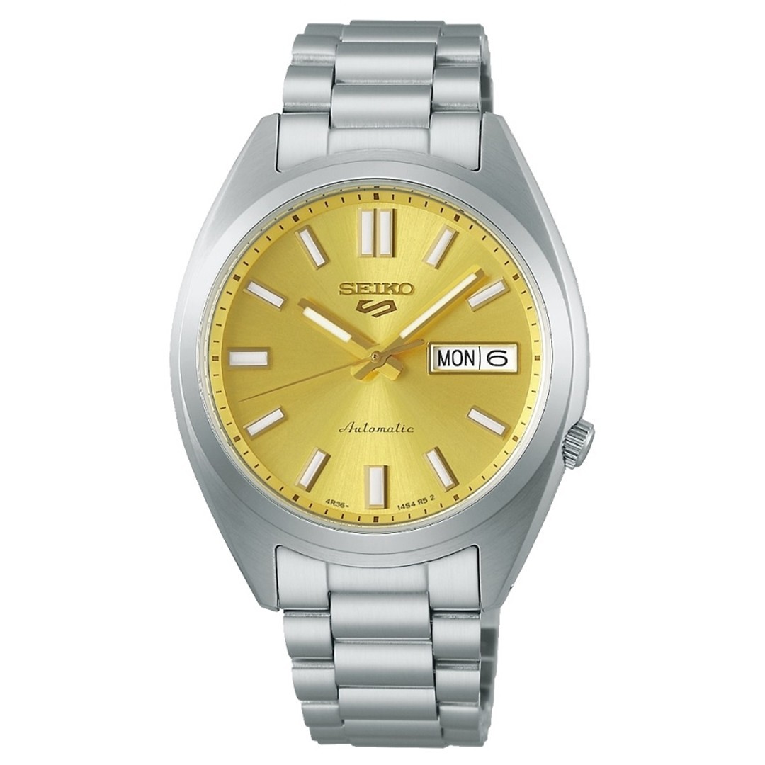 SEIKO 5 Sports SRPL59K1 Orologio Automatico Uomo Quadrante Champagne