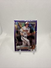 2021 Bowman Chrome Prospects Purple Refractor /250 Heston Kjerstad #BCP-138