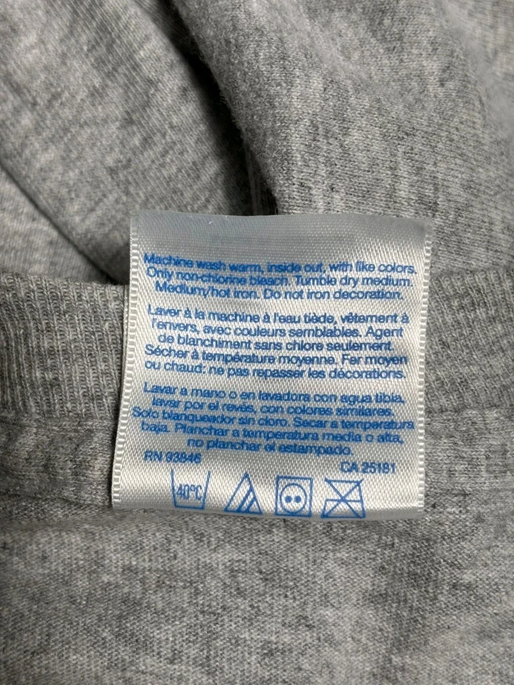 Camiseta vintage 2001 Purdue Rose Bowl manga larga para hombre talla XXL gris Foto 4 de 4