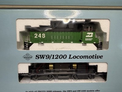 Proto 2000 HO Scale Burlington Northern EMD SW1200 Diesel Locomotive  #248