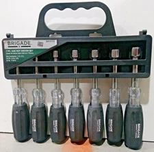 Brigade 7 pc. SAE Cushioned Nut Driver Set BR10731