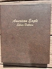 18 American Silver Eagles 1995-2021 Housed In A Dansco With Hard To Find 1996