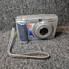 Canon Digital Camera PowerShot A10 1.3MP Silver Tested works!