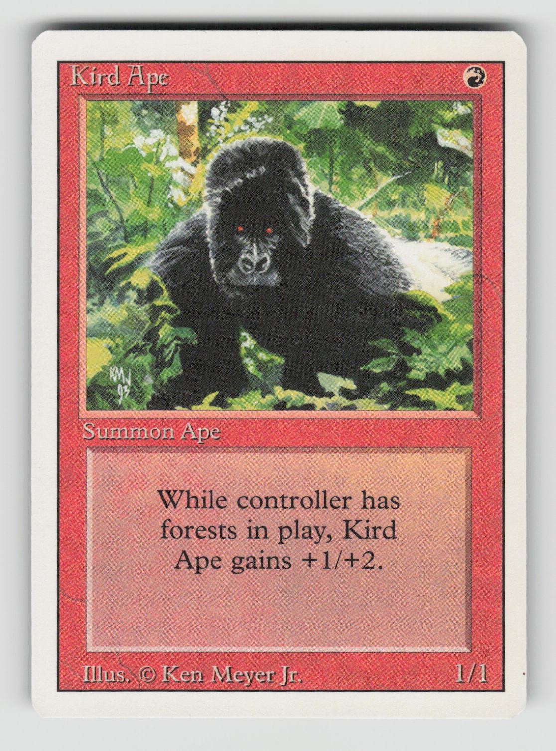 Kird Ape Common Revised Edition Magic: The Gathering Near Mint