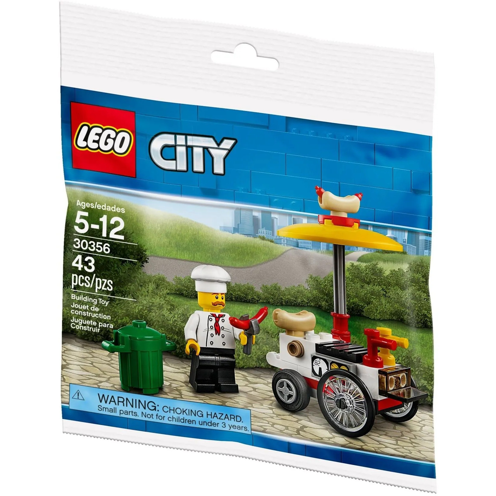 LEGO [City] - Hot Dog Stand Building Set - General Series (30356)
