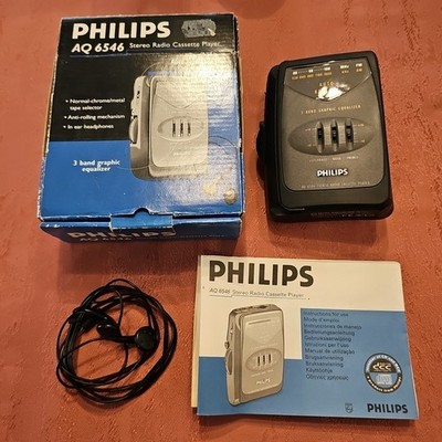 Walkman Kassettenplayer Philips AQ6401 Tragbarer  Zustand Gut Getestet Kopfhörer