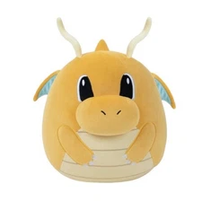 Pokemon Squishmallows Plush Soft Cute Toy 10" Dragonite Squishy Kids Toy