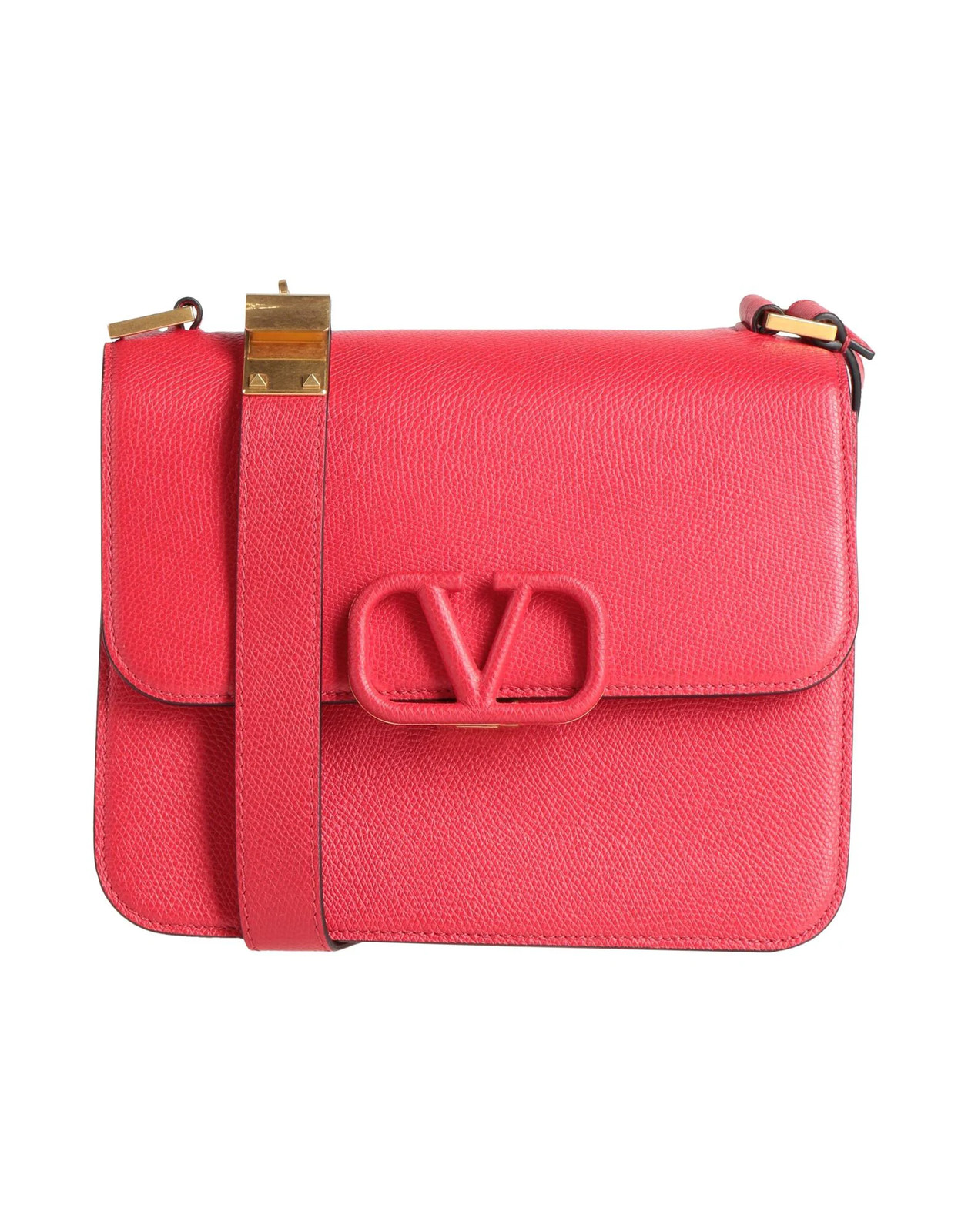 Valentino Garavani - Women - Leather Flap bag - Red 578890₽