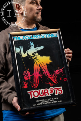 ROLLING STONES「TOTA 75」洋書写真集　大型本 T.O.T.A. '75: The Rolling Stones Tour of the Americas, 1975