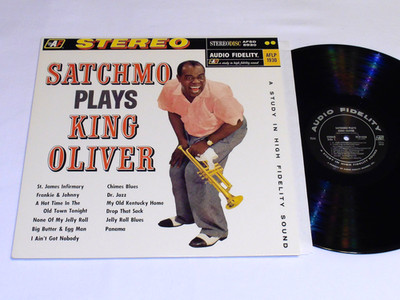 LOUIS ARMSTRONG Satchmo Plays King Oliver LP 1999 AFSD-5930 Classic Records 200g