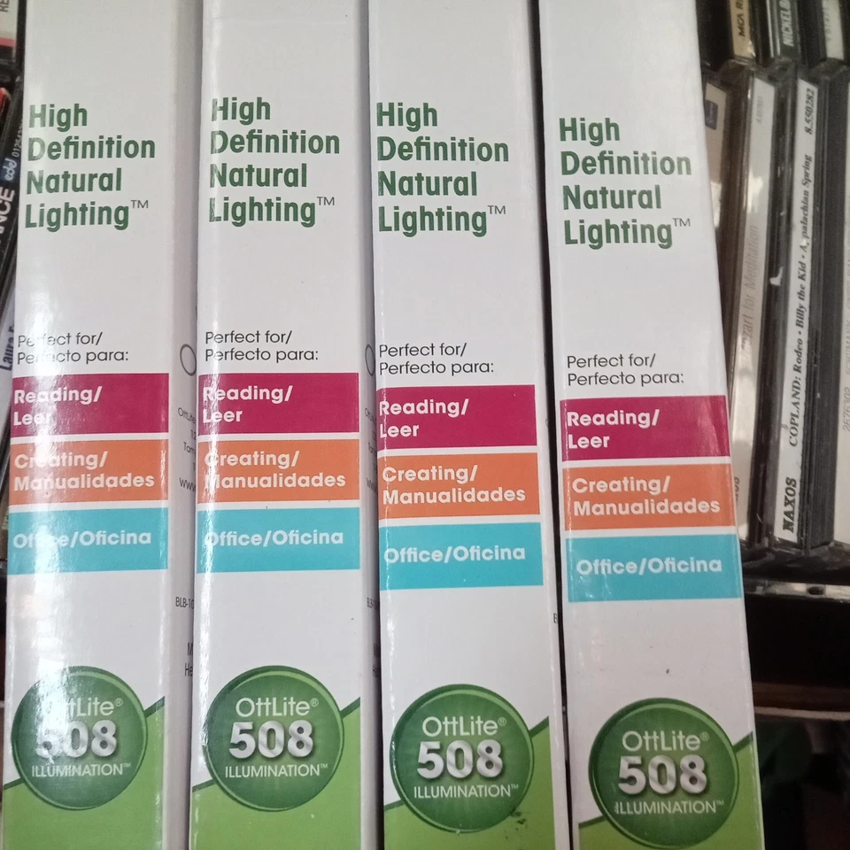 OTTLITE B181S3 18w Linear T-5 Replacement Bulb TYPE J (BNIB) X 4  - Image 2 of 4