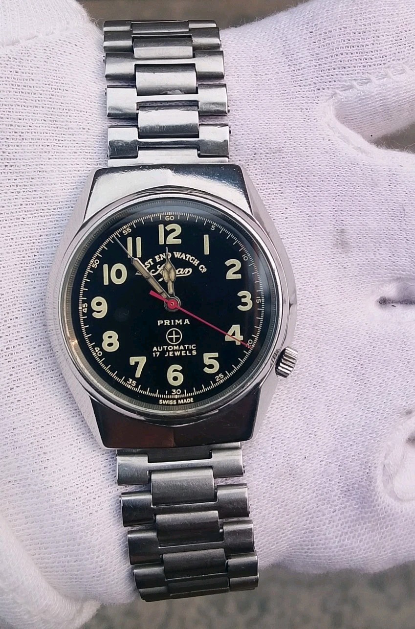 Watch Vintage Mens swiss Watch Automatic West Made End - vintagewatches.pk
