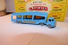 Matchbox Lesney no. ``gift set g-2 box with bedford transporter - mint