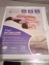 Hygea Natural Vinyl Mattress Cover/ Box Spring Protector XL Twin