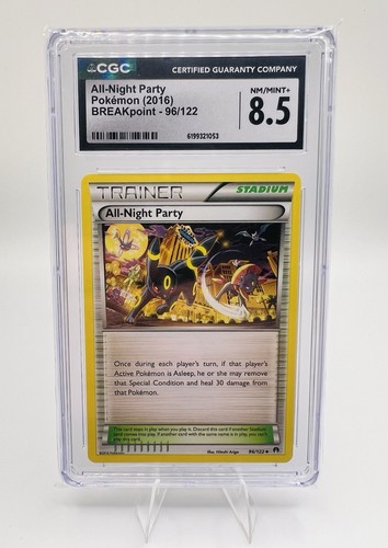 All-Night Party graded CGC 8.5 for sale on eBay