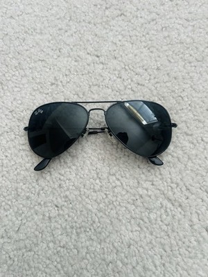 Ray Ban Aviator Sunglasses Diamond Hard Black RB 3025 58 14  display picture 1