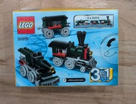 LEGO CREATOR #31015 Emerald Express 3 in 1 Holiday Train-2014 Factory Sealed New