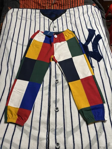 Pantalon de survêtement patchwork lourd suprême taille M TRES RARE !! 100% AUTHENTIQUE