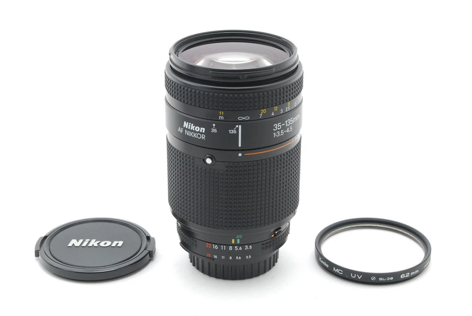 [COMO NUEVO con filtro] Lente zoom Nikon AF Nikkor 35-135 mm f/3,5-4,5 de JAPÓN Foto 2 de 4