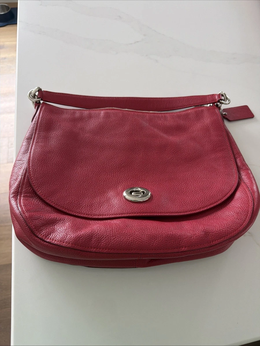 Coach Red Solid Bags & Handbags for Women for sale | eBay