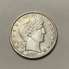 1892-P Barber Half Dollar, XF-AU Detail