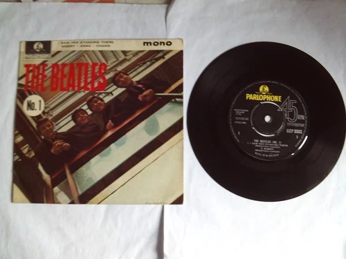 The Beatles No. 1 EP 7" 1963 UK Parlophone GEP 8883 1/1 Matrix BuPr Cover