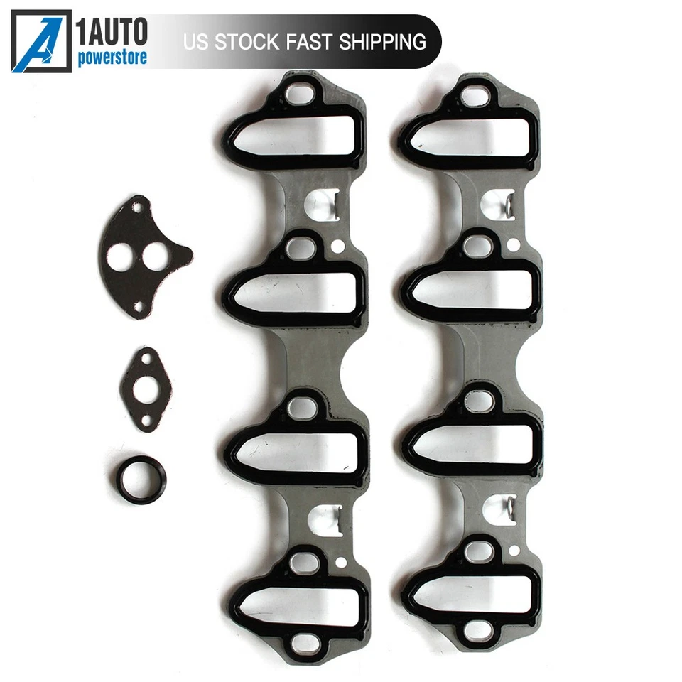 Intake Manifold Gasket For 1999-2015 Chevrolet Express 2500 GMC Savana 3500 4.8L - Image 2 of 4