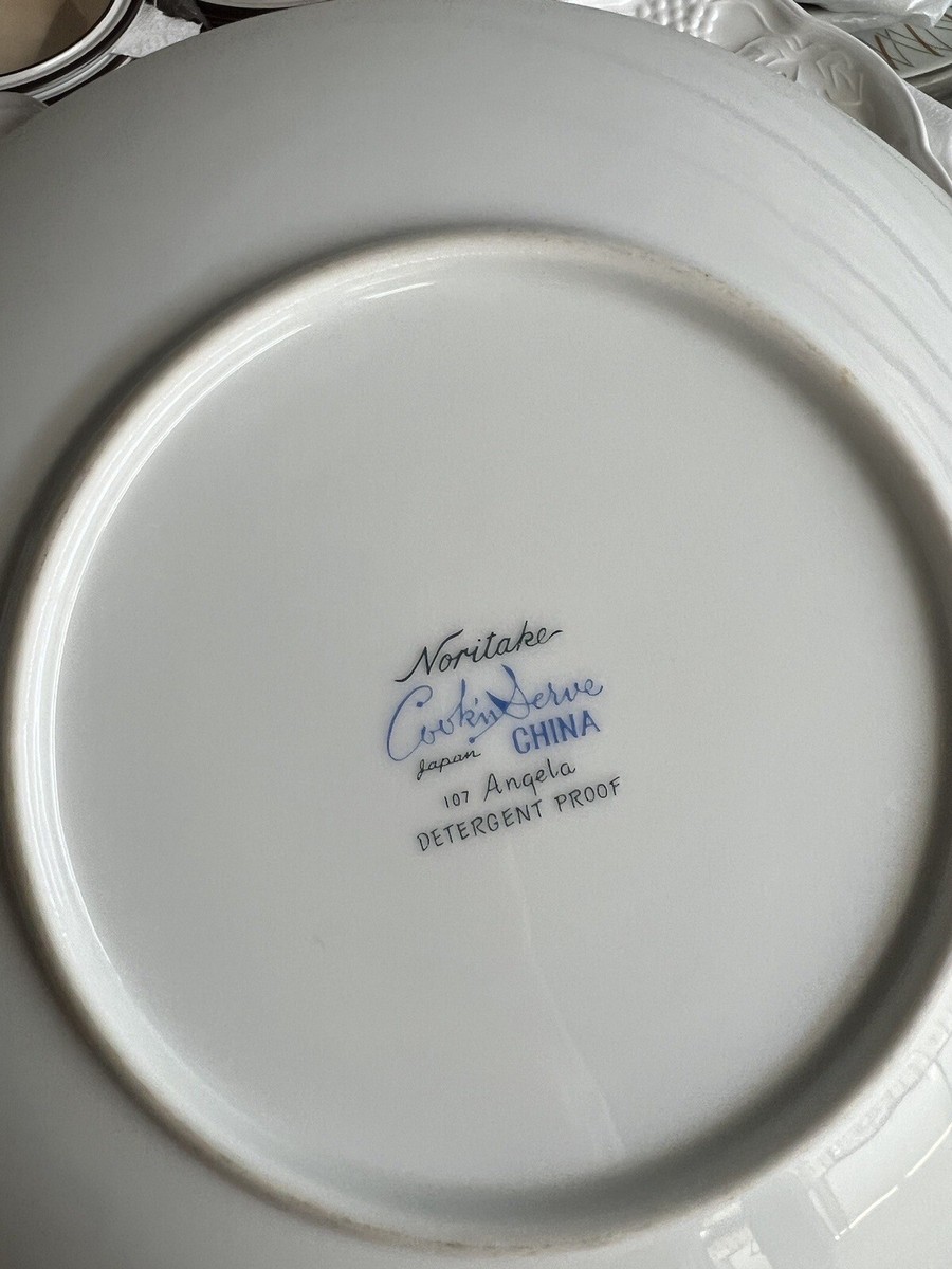 邦楽 Noritake Kinashi AJI NO TATAKI NO.1 Noritake Nippon Toki Kaisha ~ RARE China, Dinner Plate | eBay