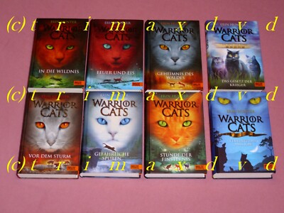 Warrior Cats 1.Staffel & 2x Special Adventure Feuersterns Mission Welt der Clans