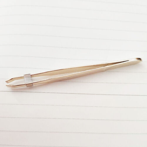 9 X0.8cm Stainless Steel Eyebrow Tweezers Eyelashes Extension Clip - Picture 3 of 12
