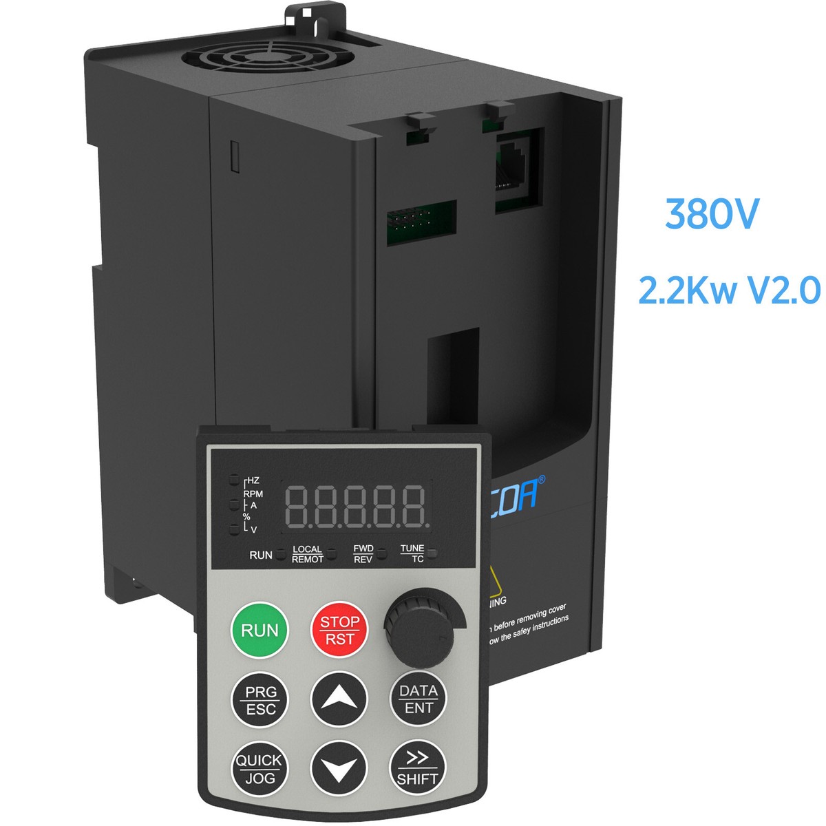 Variatore Di Frequenza, Inverter VFD VFD 1.5 2.2 3 4kw 5.5KW Inverter Di Frequenza 3P - Foto 4