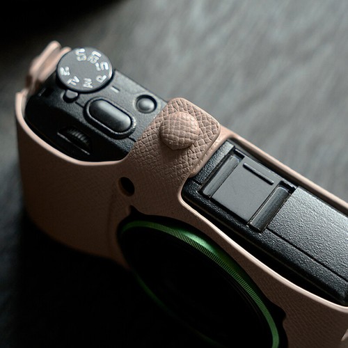 Handmade Genuine Leather Camera Cases Portable Bags Cover Fit For Ricoh GR3/GR3X - Picture 10 of 48