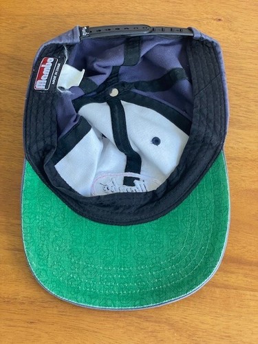 Mambo Snapback Baseball Cap/Hat One Size Adjustable Blue faded look Surf - Picture 3 of 8