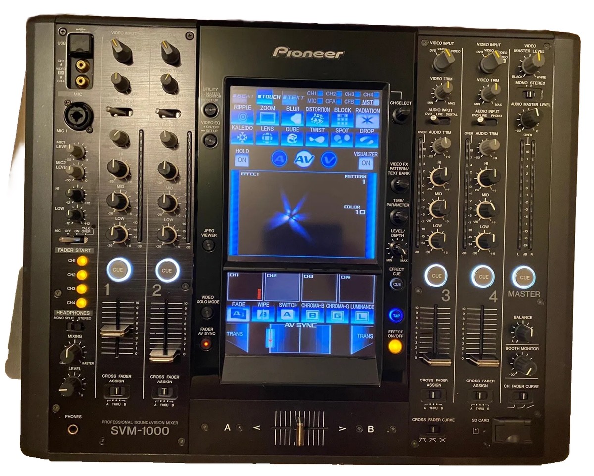 DJ機材 svm1000 DJ機材 svm1000 SVM-1000 (archived) 4-Channel Audio and Video