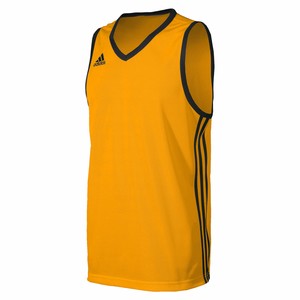 black and yellow basketball jersey