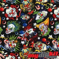 Hydrographics Film Hydro Dipping Water Transfer Print Film DD945-A Crazy Clowns