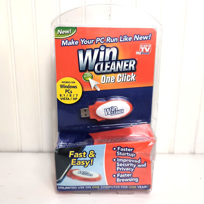 Win Cleaner One Click Professional USB Computer Clean Repair for PC, Laptop