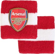 Arsenal Wristbands / Sweatbands Red/White official licensed