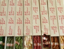 Dansk Blomstergarn Denmark 100% Cotton Embroidery Floss Flower Thread 