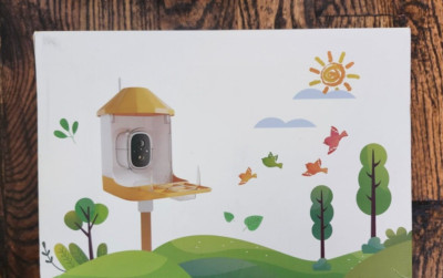 NEW - DZEES Smart Bird Feeder with Camera, AI Identify Bird Species, SoIar, IP65