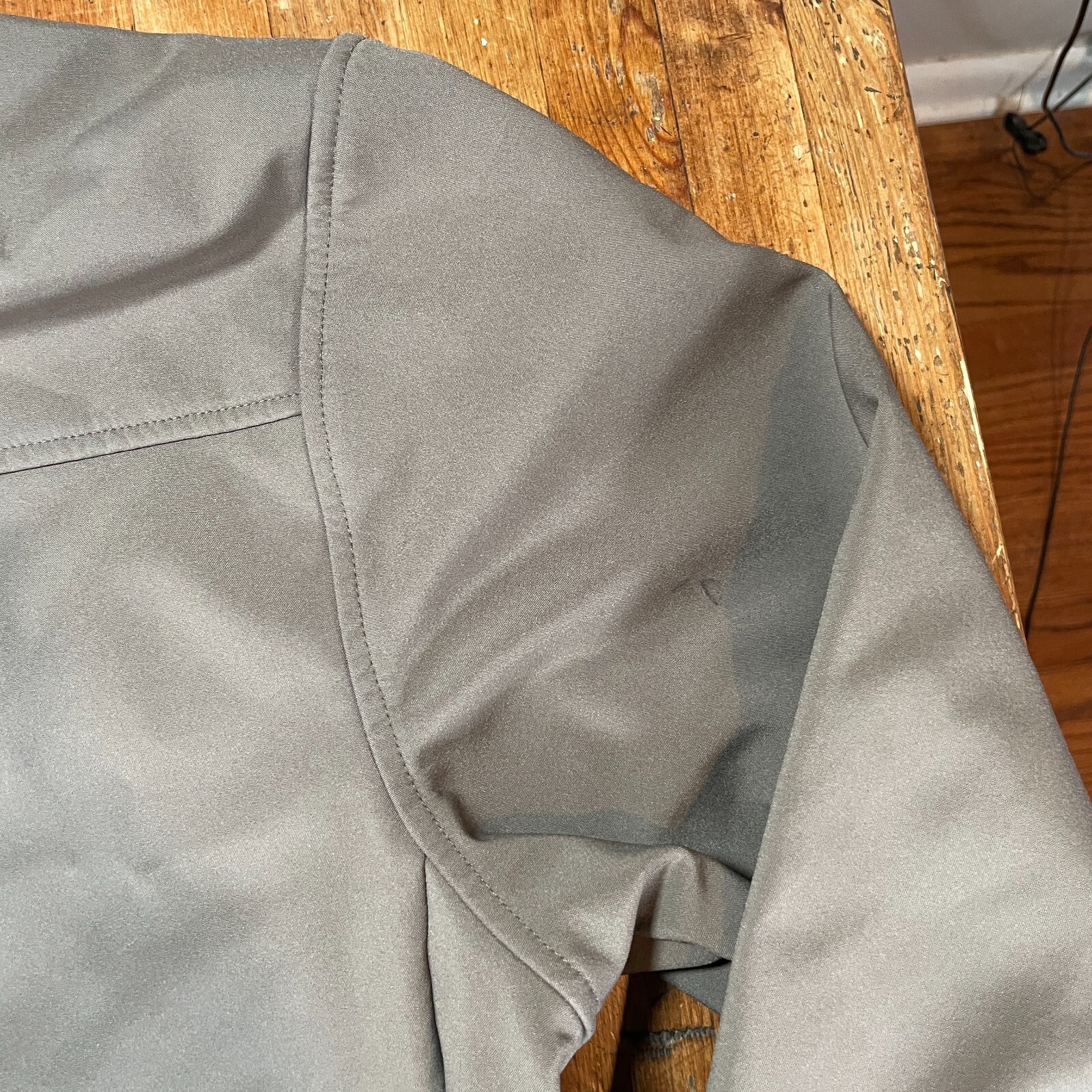 Simms Jacket Mens Medium Brown Rouge Full Zip Fishing Softshell Outdoors Hoodie
