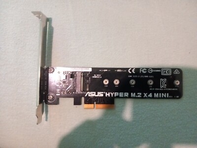 ASUS HYPER M.2 X4 MINI (Erweiterungskarte)[MÖGLICHER WEIßE DEFEKT!]