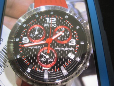 MIDO MEN'S WATCH CHRONO ALL S/S RUBBER BAND SPECIAL EDITION SAPPHIRE M84354114