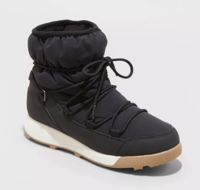 Women's Cara Winter Boots Black - All in Motion - SIZE 9